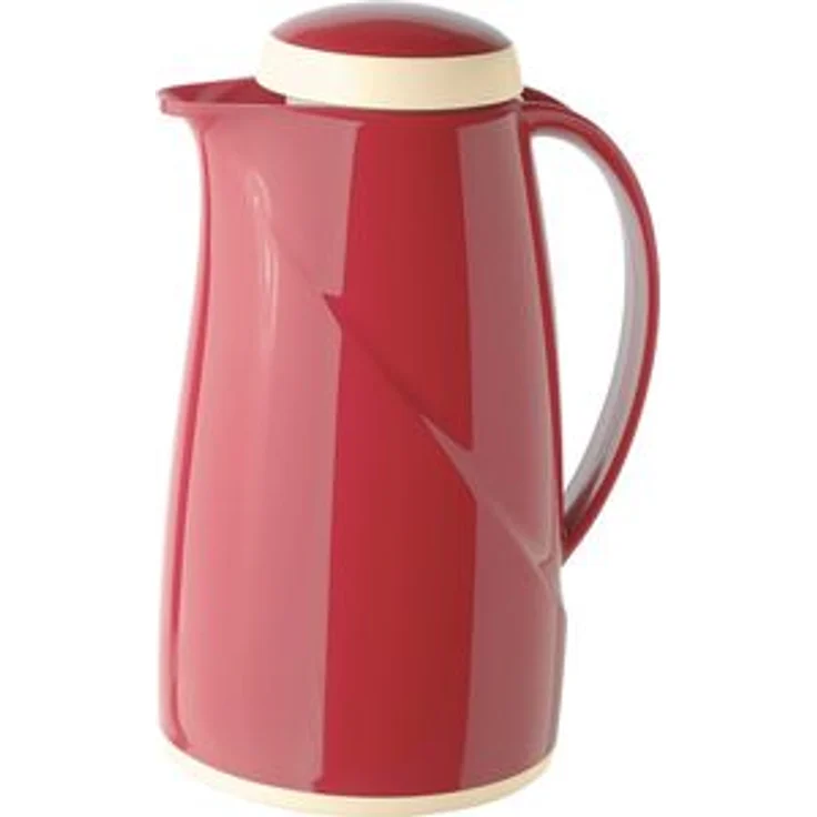 Helios Wave Kunststoff-Isolierkanne, rot, 1 Liter