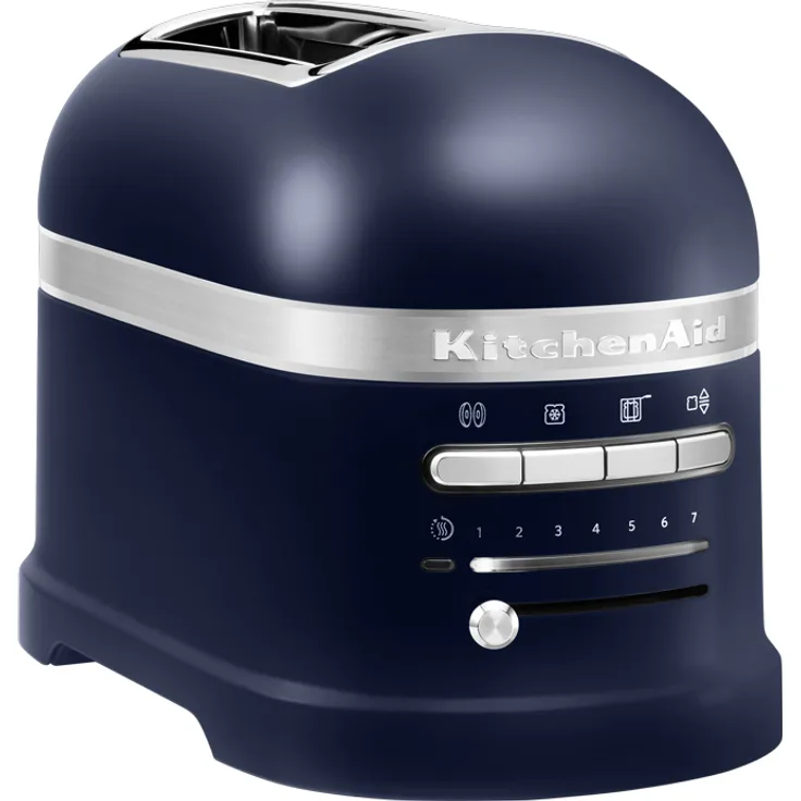 KitchenAid Artisan 5KMT2204 Doppelschlitztoaster, 1250W, 7 Bräunungsstufen, ink blue, tintenblau