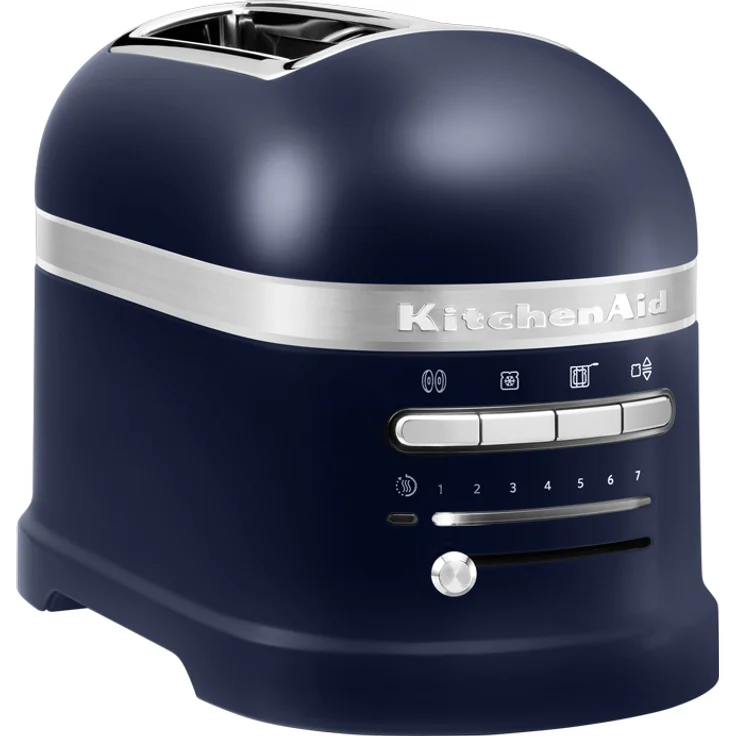 KitchenAid Artisan 5KMT2204 Doppelschlitztoaster, 1250W, 7 Bräunungsstufen, ink blue, tintenblau – Bild 1