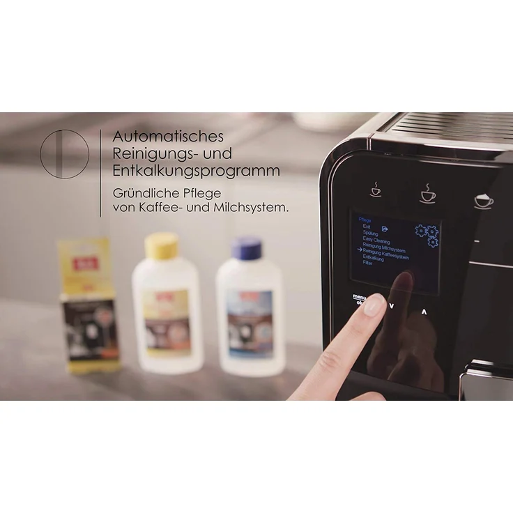 Melitta Caffeo Barista TS Smart F850-102, Kaffeevollautomat mit Milchsystem und integriertem Mahlwerk, Smartphone-Steuerung mit Connect App, One Touch Funktion, Schwarz – Bild 5