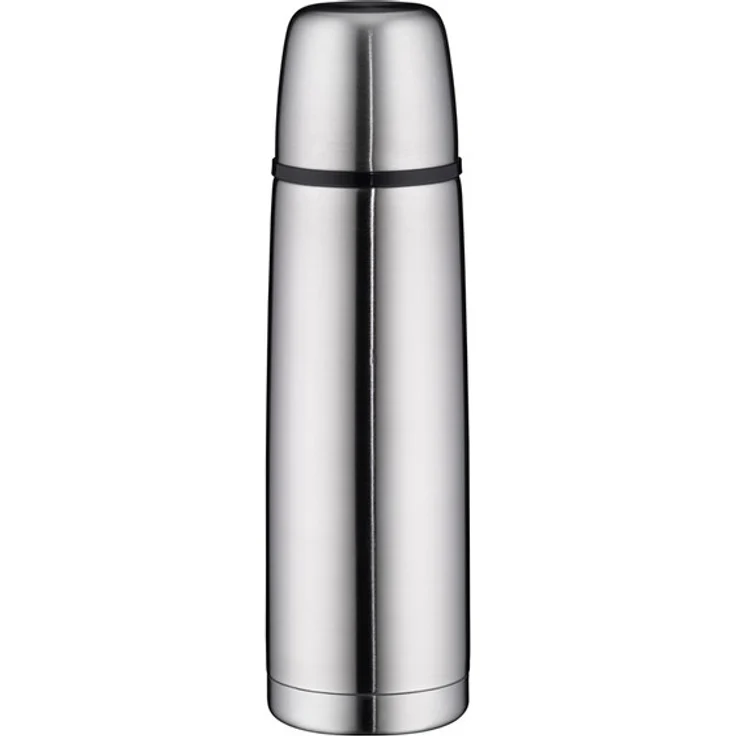 alfi isoTherm Perfect Isolierflasche, Edelstahl mattiert, 0,5 Liter – Bild 1