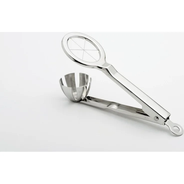 Weis 15106 Eierteiler Durchmesser 6, 5cm, Edelstahl, Silber, 18 x 6.5 x 6.5 cm