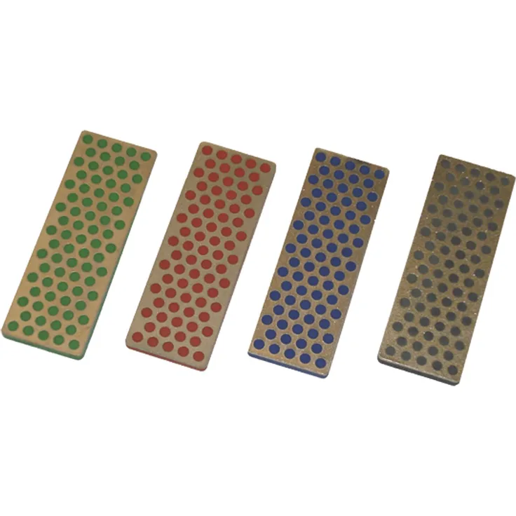 Diamant-Abziehstein WMF 110 x 23 mm Ausführung Fein Farbe Rot