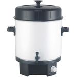 Clatronic EKA 3338 Einkochautomat mit Zapfhahn, 25 Liter, 1800 Watt, weiß