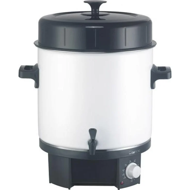 Clatronic EKA 3338 Einkochautomat mit Zapfhahn, 25 Liter, 1800 Watt, weiß – Bild 1