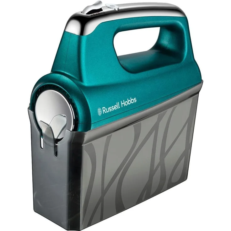 Russell Hobbs Swirl Handmixer 350W, 5 Geschwindigkeitsstufen, Türkis – Bild 3
