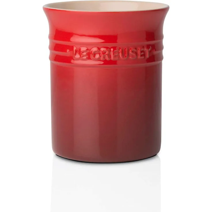 Le Creuset Topf für Kochkellen, 1,1 Liter, Steinzeug, Kirschrot