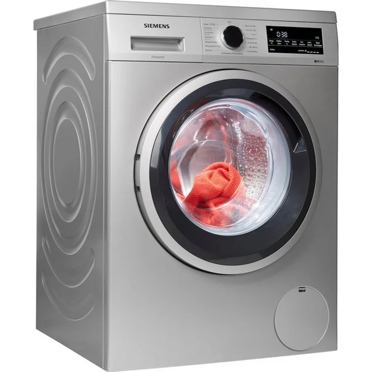 Siemens iQ500 WU14UTS0, Frontlader-Waschmaschine, C, Fassungsvermögen 9 kg, Standgerät, Display, Drehknopf – Bild 5