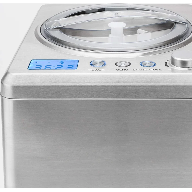 H.Koenig professionelle Eismaschine HF340 - Elektrisch - 2 L - 180 W - Kühlfunktion - Schnelle Zubereitung - Eis, Frozen Joghurt und Sorbet – Bild 3