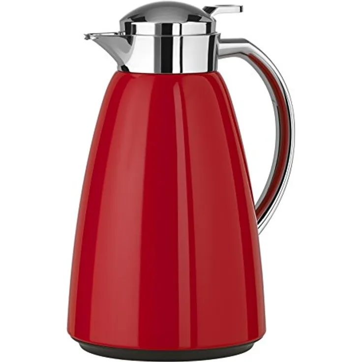 Emsa 516525 Campo Isolierkanne, 1 Liter, Rot