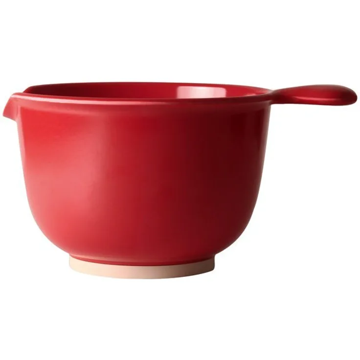 WACA Rührschüssel, Melamin, 2500 ml rot