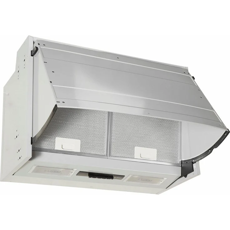 Bosch Serie 2 DEM66AC00, Motorhaube, integriert, Breite: 60 cm, Tiefe: 27.1 cm, Abzug & Umluft, Silber – Bild 3