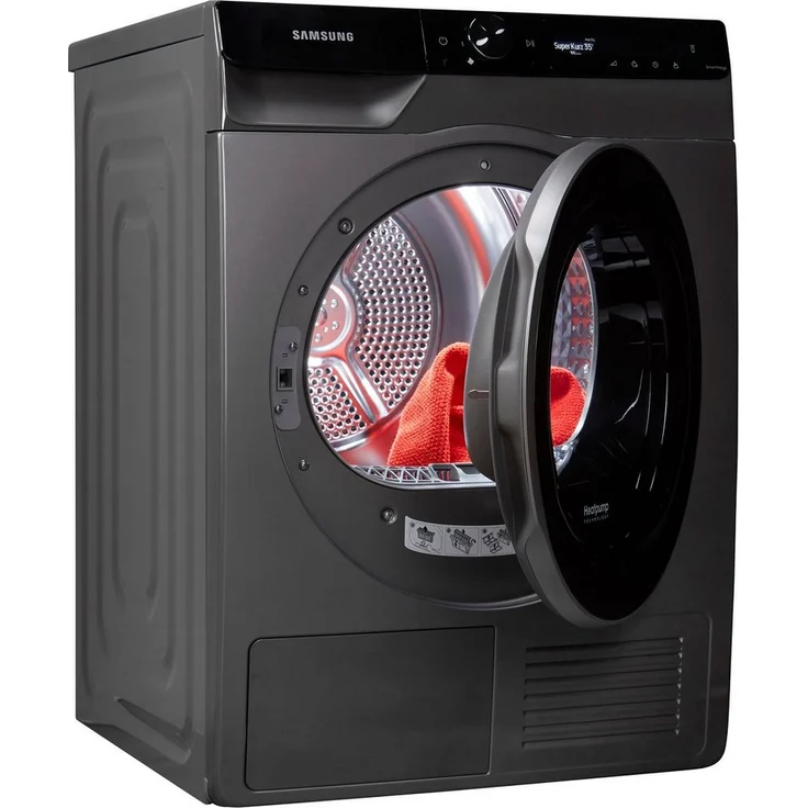 Samsung DV80T6220LXS2, Wärmepumpentrockner, A+++, Fassungsvermögen 8 kg, Standgerät, Breite 67 cm, WLAN, Reversierautomatik – Bild 2