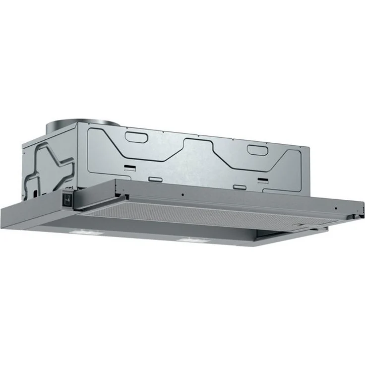 Bosch Serie 2 DFL064W53, Motorhaube, ausziehbar, Nische, Breite: 52.6 cm, Tiefe: 29 cm, Absaugung und Rückführung (mit zusätzlichem Rückführungsset), mit internem Motor, metallisch silber – Bild 6