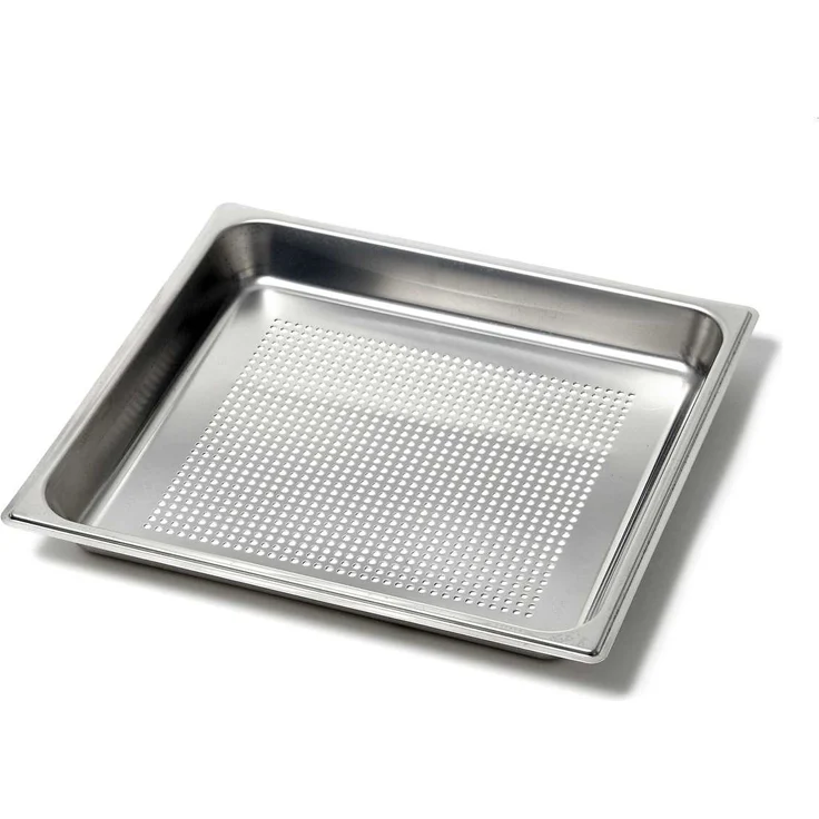 Bauknecht PFT 001 Garbehälter gelocht Edelstahl