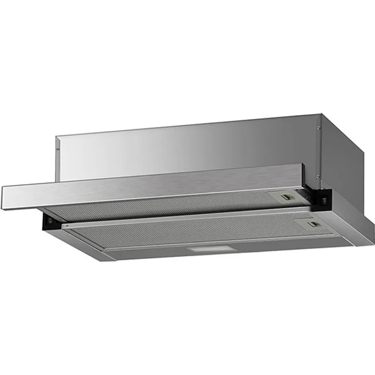 PKM FS1-60BSPY Dunstabzugshaube, B, Abluft und Umluft, Einbaugerät, Breite 59.5 cm, 2 Gebläsestufen