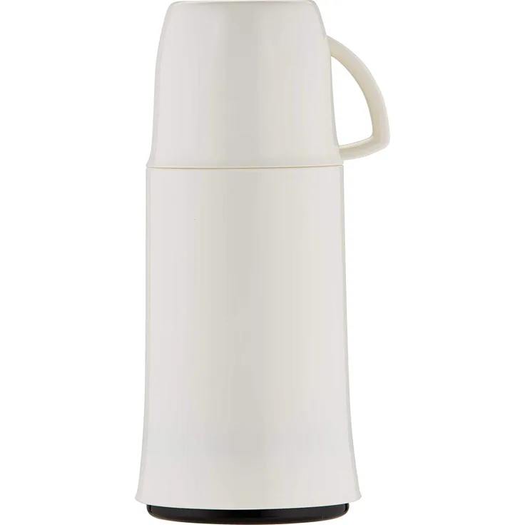 Helios Isolierflasche, Plastik, weiß, 0,25 l