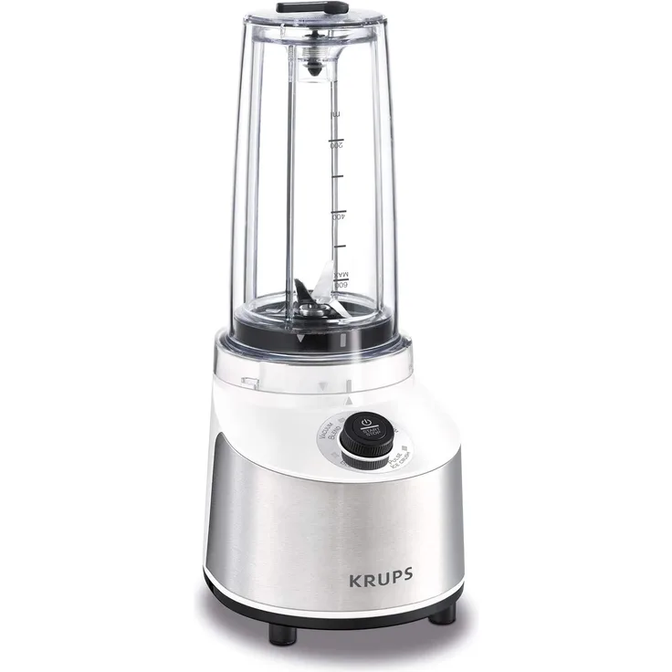 Krups KB1801 Freshboost Standmixer, Vakuum to go, 4 Funktionen, 800 Watt, inkl. Rezeptheft