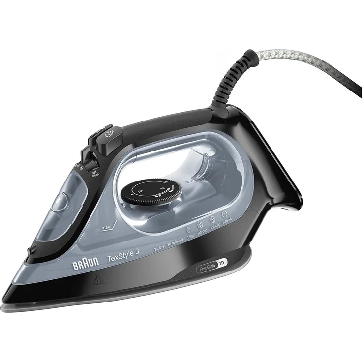 Braun SI 3054GY/3053BL/3055BK, schwarz/grau – Bild 1