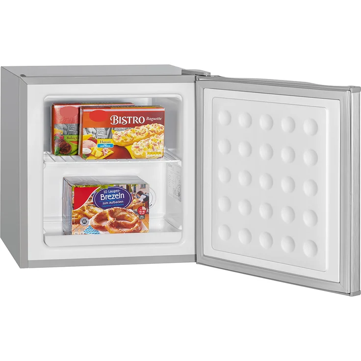 Bomann GB 341.1 Gefrierschrank, freistehend, silber, Lagerzeit bei Störung 20 h, Breite 47 cm, Energieklasse E – Bild 2