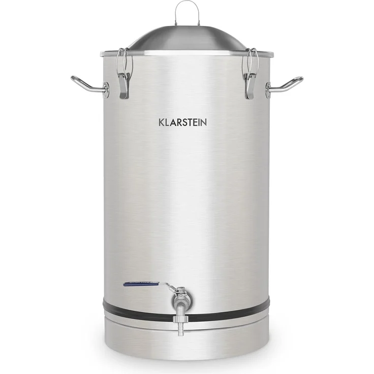 Maischfest Fermentierkessel 30 Liter Gärröhrchen 304-Edelstahl 30 Ltr – Bild 1