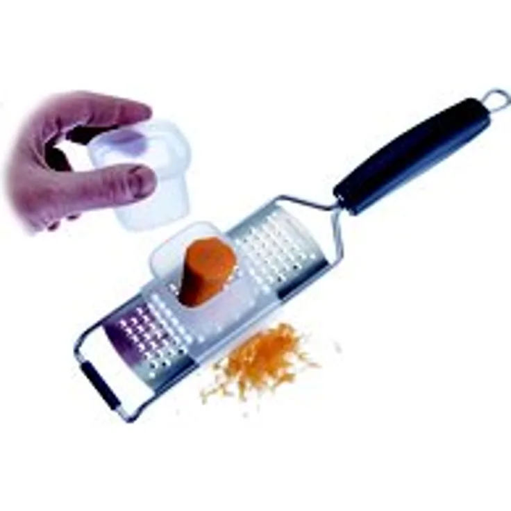 Westmark Fingerschutz für Technicus Square Reiben, Mit Restehalter, Kunststoff, 6,9 x 6,7 x 4,5 cm, Transparent, 14382270