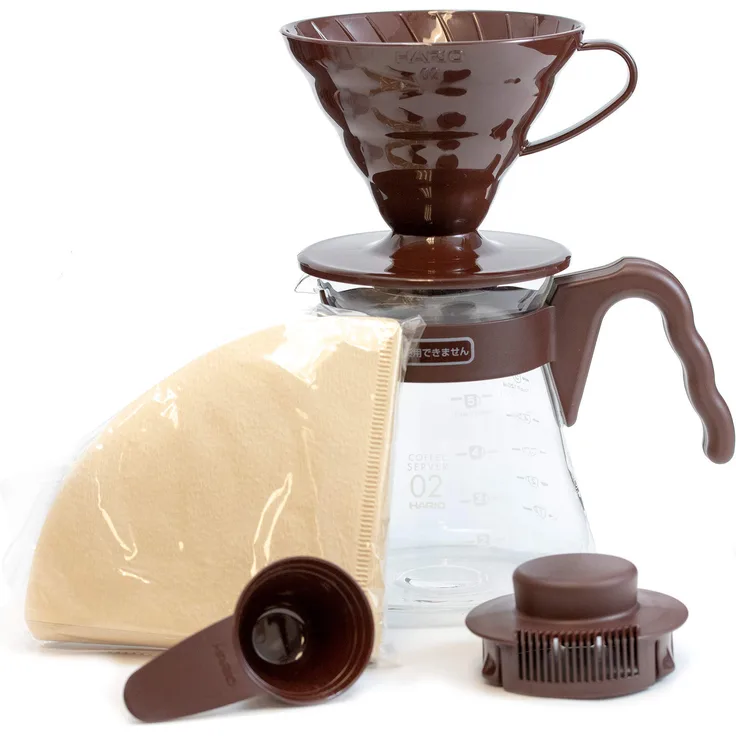 HARIO VCSD-02CBR Kaffeekannen, Braun, Size 02