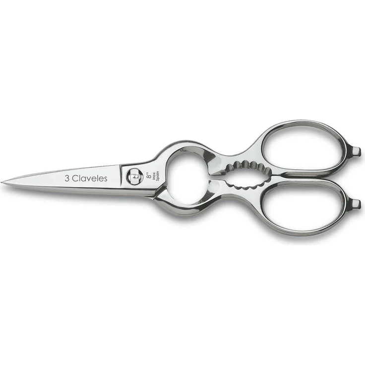 3 Claveles 409 - Küchenschere, Vielzweck, Edelstahl, demontierbar, 20,32 cm – Bild 1