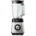 Philips Standmixer Serie 5000 HR3571-90, 1000 W,ProBlend Crush Technologie mit 6 Klingen, Variable Geschwindigkeit + Pulse, Kapazität 2l, Glas Glas, Klinge aus Edelstahl