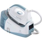 Electrolux EDBS3370 Quick Steam Bügeleisen mit Kessel, Weiß-Misty Blue