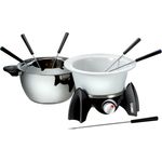 Unold 48615 Fondue-Set, 6 Fonduegabeln, 500 Watt