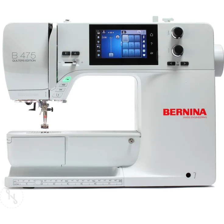 Bernina B 475 QE Nähmaschine, weiß