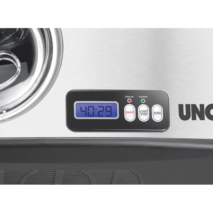 UNOLD Eismaschine Cortina, mit Kompressor, 1,5 Liter Eiscreme, 48806 – Bild 2