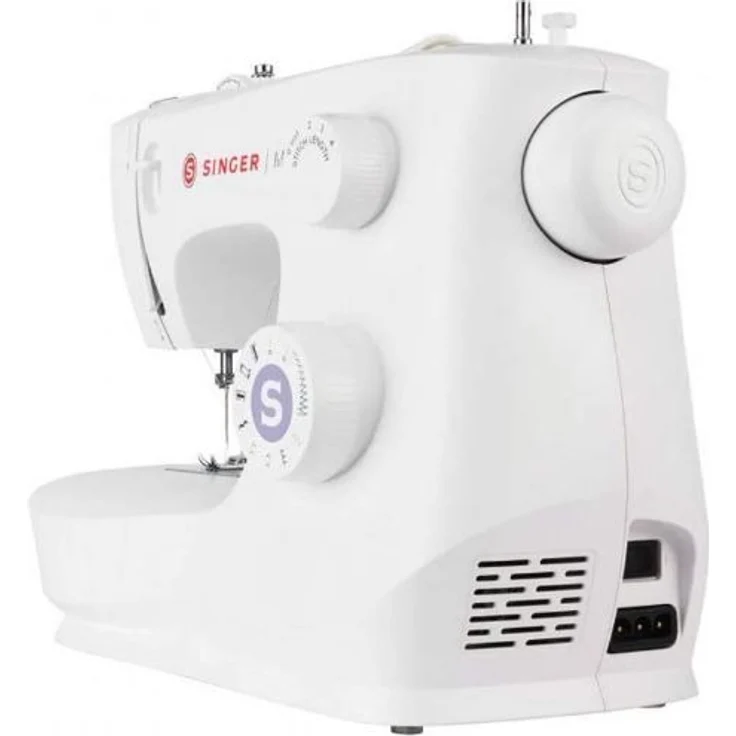 Singer M 2405 Freiarm-Nähmaschine 8 Nähprogramme Nählicht 230 Volt Freiarm-Nähmaschine, weiß – Bild 8
