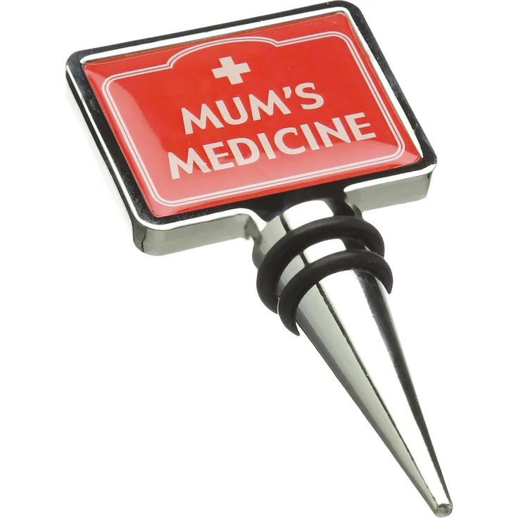 Boxer Gifts Mum's Medicine Novelty Wine Bottle Stopper