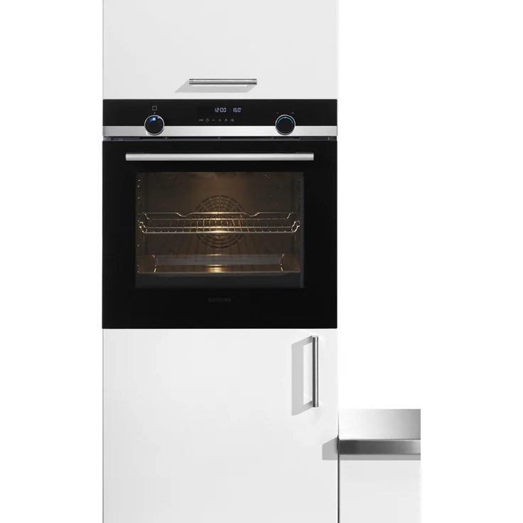 Siemens HB578ABS0, iQ500, Einbaubackofen, A, Einbaugerät, Netzbetrieb, Volumen 71 l, Breite 59,5 cm, Pyrolyse / activeClean, cookControl, 30 Programme, 3D Heißluft, schwarz – Bild 5