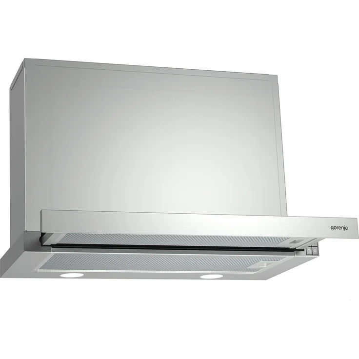 Gorenje BHP 623 E8X Dunstabzugshaube, C, Abluft und Umluft, Einbaugerät, 3 Gebläsestufen – Bild 1