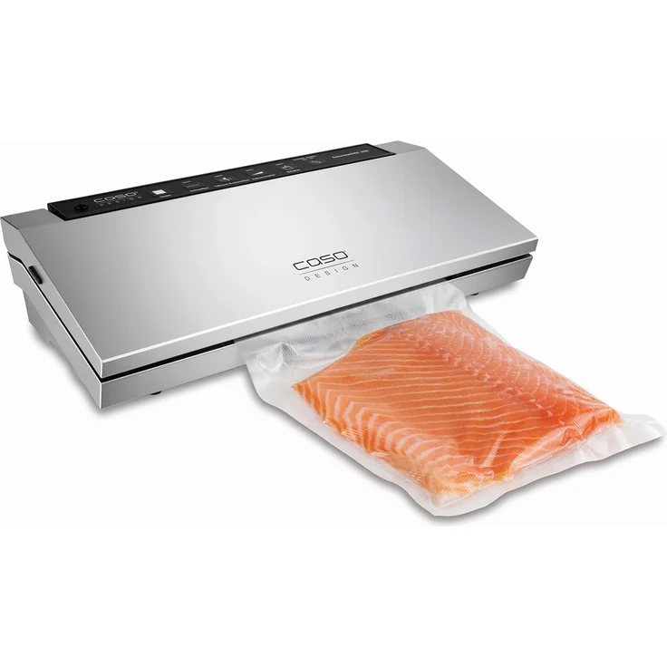 CASO GourmetVAC 280 - Vakuumierer - doppelte Schweißnaht - Kolbenpumpe (15L-min) und kraftvoller Motor - regulierbare Vakuumstärke & Schweißzeit- Inkl. 10 Beutel 20 x 30 cm – Bild 1