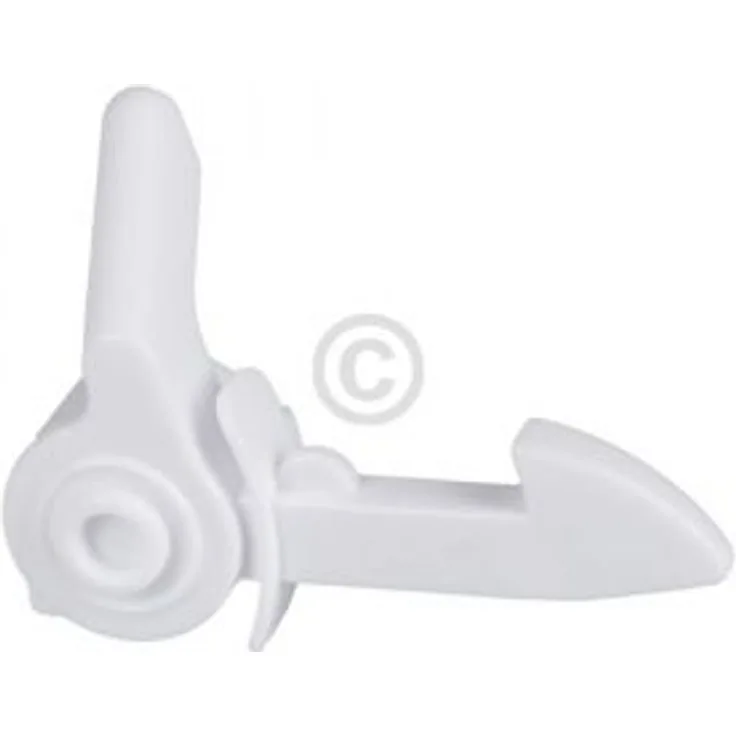 Türhaken Bauknecht 481010444947 Schließnase für Deckel Waschmaschine Toplader