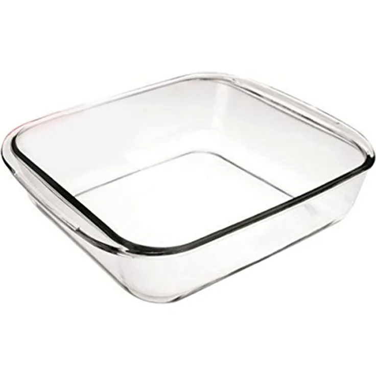 IBILI Auflaufform Kristall, Glas, transparent, 25 x 22 x 5 cm
