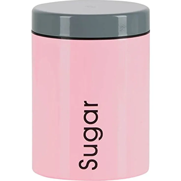 Genius Vorratsdosen Sugar ,Edelstahl ,Rosa ,1000 ml , NEU