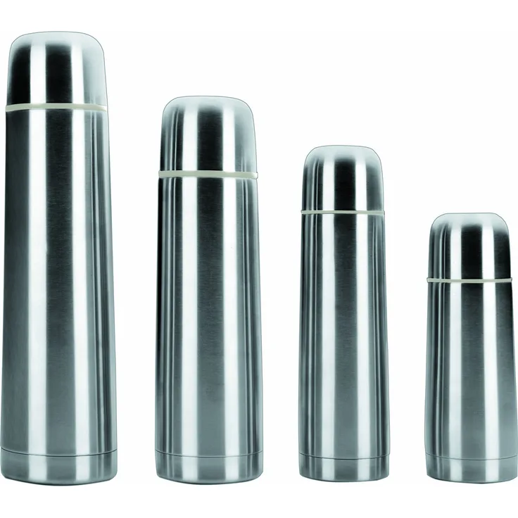 Ibili Thermoskanne 750 ml aus Edelstahl, silber, 30 x 9 x 9 cm