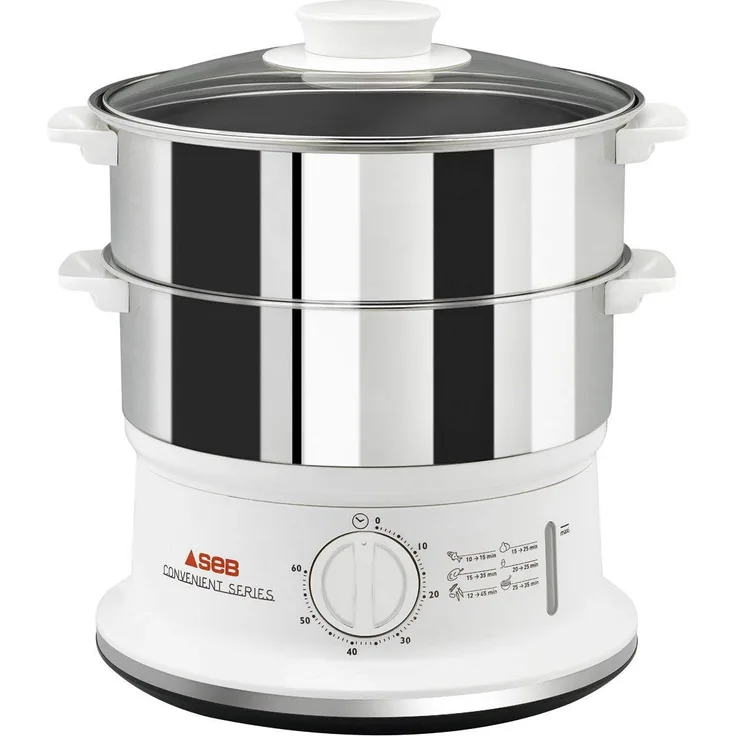 Seb VC145100 Dampfgarer, Edelstahl, 6 l