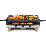 Tefal Gourmet Raclette & Tischgrill RE610D12