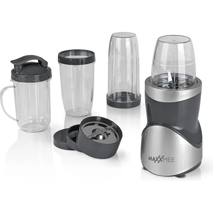 MAXXMEE Smoothie Maker - 12-tlg. - 380W - grau