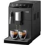 Philips HD8827/01 3000 series Kaffeevollautomat, 1,8 l Wassertank, integrierter Milchaufschäumer, schwarz