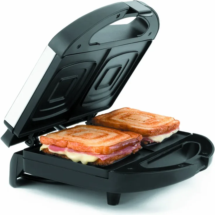 Lacor 69147 Elektrischer Sandwichmaker,Quadratische