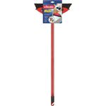 Vileda Multi Besen, mit Teleskopstiel, Kautschukborsten, gegen Tierhaare, verstellbar von 75–130 cm