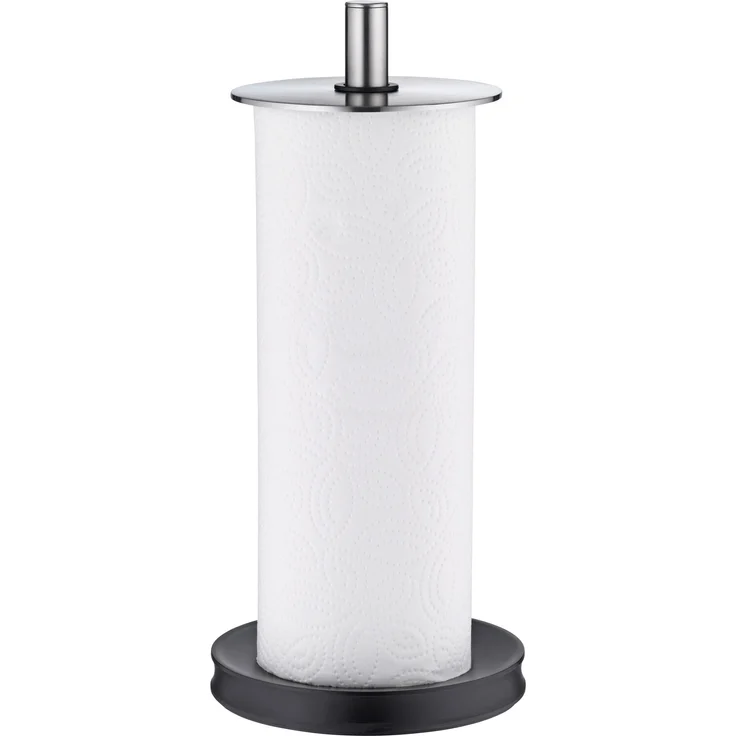 WMF Depot Küchenrollenhalter stehend, 32 cm, Cromargan Edelstahl, Silikonfüße spülmaschinengeeignet – Bild 1