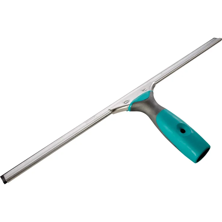 Leifheit Professional Fensterabzieher 45 cm mit Weichgummigriff, Abzieher mit hochflexibler Gummilippe, Duschabzieher mit verschiebbarer Griffposition